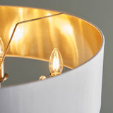 Sophisticated Statement 6 Light Pendant in Antique Brass (0711HIG98933)