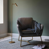Dedicated Reader Task Floor Lamp - Warm Brass (0711DED99774)