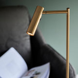 Dedicated Reader Task Floor Lamp - Warm Brass (0711DED99774)