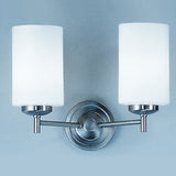 2 Light Wall Bracket - Satin Nickel Finish (0194DEC9302727)