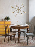 10 Light Ceiling Pendant in Old Gold (0194CENFL239810)