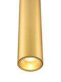 1 Light Pendant in Brushed Brass Finish (0194CHI449)