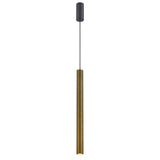 1 Light Pendant in Brushed Bronze (0194CHI464)