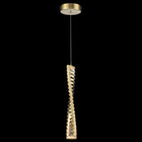 LED Integrated Pendant - Aged Brass (0194CLE457)