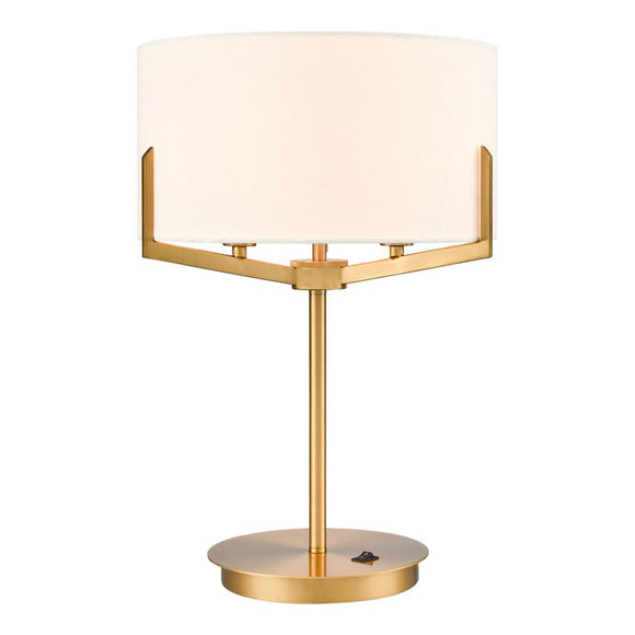 3 Light Table Light in Aged Brass (0194CLITL206)