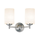 2 Light Wall Bracket - Satin Nickel Finish (0194DEC9302727)