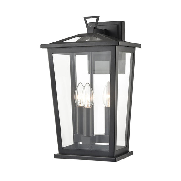 Exterior Wall Fitting in Matt Black - Lantern Style (0194EXT6648)