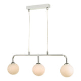 3 Light Bar Pendant Polished Chrome with Opal Glass (0183FEY625002)