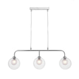 3 Light Bar Pendant Polished Chrome with Clear/Opal Glass (0183FEY625020)