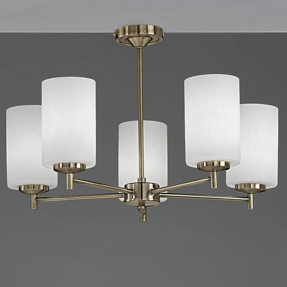 5 Light semi flush in Bronze (0194ABFL22725)