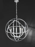 5 Light Ceiling Pendant in Chrome (0194ZANFL22805)