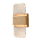 2 Light Bathroom Wall Bracket (Small) in Aged Brass IP54 (0194FROWB417)