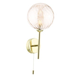 1 Light Wall Light Polished Gold with Mix & Match Glass Options (0183COH0735F)