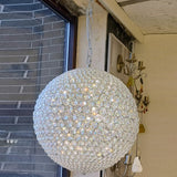 Milano 9 Light Pendant in Chrome with Clear Crystals (1476MIL9ACHRCLR)