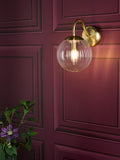 1 Wall Natural Brass and Glass (0183JOC0742)