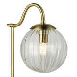 1 Light Table Lamp Natural Brass and Glass (0183JOC4242)