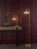 1 Light Table Lamp Natural Brass and Glass (0183JOC4242)