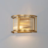 2 Wall Light, E14, Brass/Clear Glass - Other Finishes available (1230LUX88B)