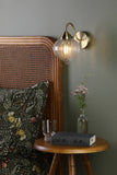 1 Light Wall Antique Brass and Glass (0183MYA0775)