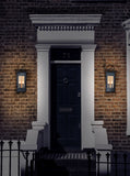 2 Light Interior/Exterior Wall Bracket in Matt Black and Aged Brass (0194WB538)