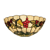 1 Light Tiffany Style Wall Light (1284FRUOT4228WB)