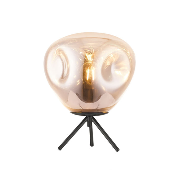 1 Light Table Lamp Gold  (0268NINPG180801TLGBLK)