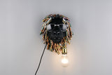 1 Light Lion Face Statement Wall Light  (1542LEOR26631702)