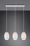 3 Light Ceiling Pendant White Matt Metal (1542BIDR31573031)