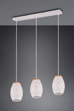 3 Light Ceiling Pendant White Matt Metal (1542BIDR31573031)