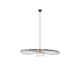 1 Light Ceiling Pendant Black Matt Metal (1542LAUR36791032)