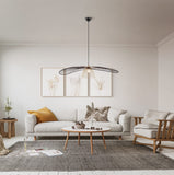 1 Light Ceiling Pendant Black Matt Metal (1542LAUR36791032)
