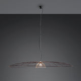 1 Light Ceiling Pendant Black Matt Metal (1542LAUR36791932)