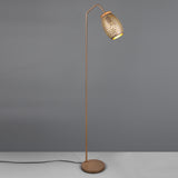 1 Light Floor Lamp Coffee Colour Matt Metal (1542BIDR41571065)