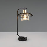 1 Light Table Lamp Black Matt Metal (1542LAUR56791032)