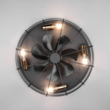 4 Light Ceiling Lamp and Ventilator Fan (1542TROR61095032)