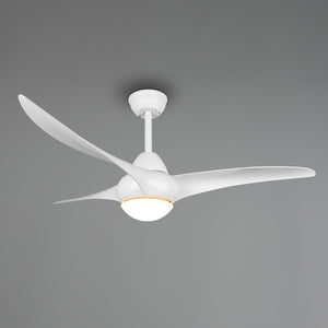 LED Integrated Matt White Ventilator Fan (1542ALE2131)