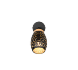 1 Light Spotlight Black and Gold Matt Metal (1542BIDR81571780)