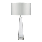 1 Light Table Lamp Clear Glass with Shade (0183SAM4208)