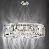 8 Light Pendant Polished Nickel and Crystal (0183SIG0838)
