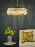 8 Light Pendant Polished Nickel and Crystal (0183SIG0838)