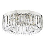 6 Light Flush Polished Nickel and Crystal (0183SIG6438)