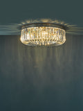6 Light Flush Polished Nickel and Crystal (0183SIG6438)