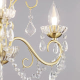 3 Light Flush Bathroom Chandelier - IP44 - Satin Brass (2010SPA20182SBRS)