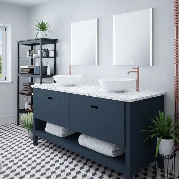 Tunable LED Mirror with Bluetooth Speaker 500 x 700 mm (1356WINSY9049SP)