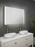 Triple Tunable LED Mirror Cabinet with Speaker & Shaver Socket 1050 x 700 mm (1356BALSY9046TRI)
