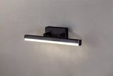 1 Light 6W LED Wall Lamp Small Adjustable, Sand Black IP44 (1230SKA59A)