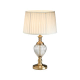1 Light Table Lamp Antique Brass complete with Cream Shade (1284BLATL7513AB)