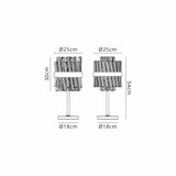 6 Light Table Light - G9 Available in 9 finishes (1230UNISTable)