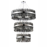 3 Tier Pendant 60cm + 80cm + 1m, 18 + 24 + 32 Light G9 Available in 9 finishes (1230UNIS9879)
