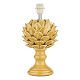 1 Light Table Lamp Yellow Ceramic with Shade (0183VIO4226)